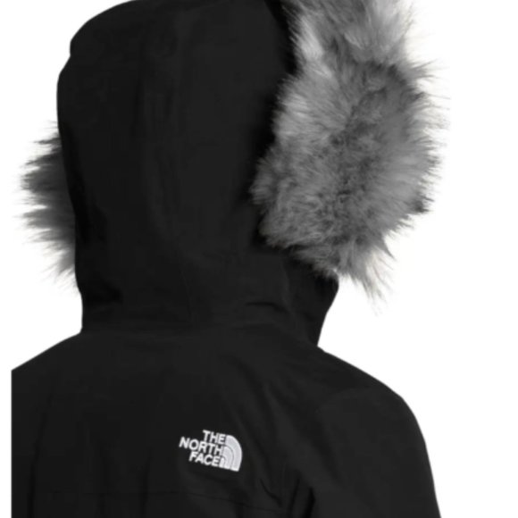 NEW The North Face Arctic Waterproof 550-Fill Down Parka in black size S #2877 - Picture 3 of 11